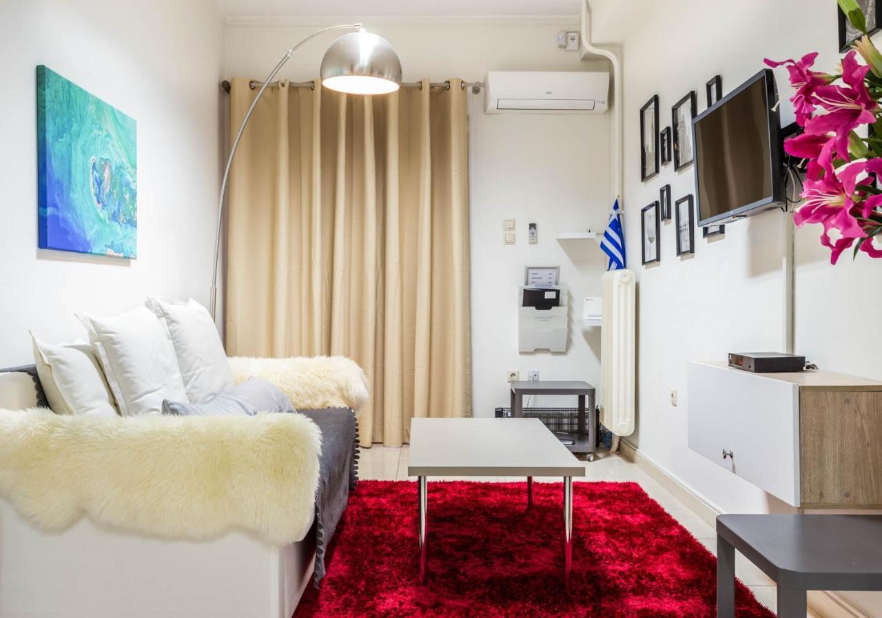 Adorable Flat For 4 Ppl In Kolonaki Apartamento Atenas Exterior foto